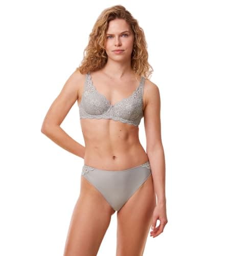 Triumph Damen BH Amourette WHP, mit Bügel, Gepolstert, Verstellbare Träger, 95E, Silent Grey