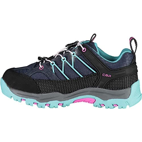 CMP Kids Rigel Low Trekking Shoes Kids Wp, Scarpe da trekking Unisex - Bambini e ragazzi, B.Blue-Acqua, 41 EU