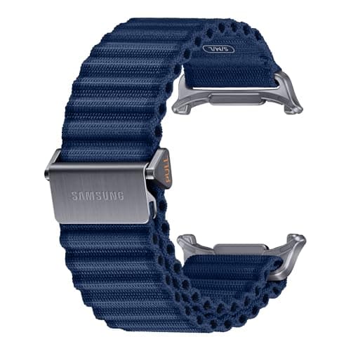 Samsung Trail Armband ET-SVL70 für die Galaxy Watch Ultra | Uhrenarmband, Atmungsaktives Arbmand, Original Zubehör, weiches Material, guter Sitz, Hakenverschluss, Blue