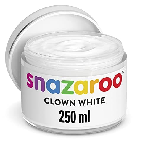 SNAZAROO 250ML CLOWN WHITE
