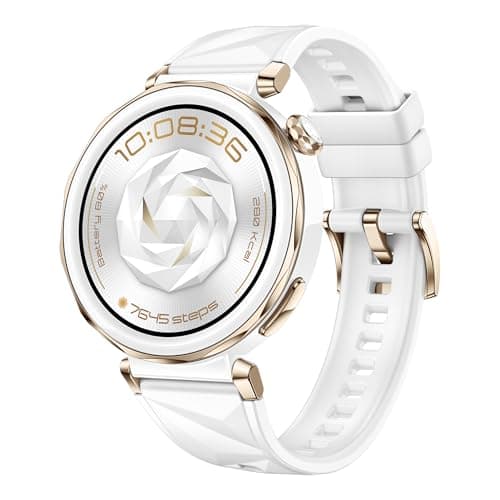 HUAWEI Watch GT 5 Pro 42mm Smartwatch, Silueta Diseño Sofisticado, Blanco