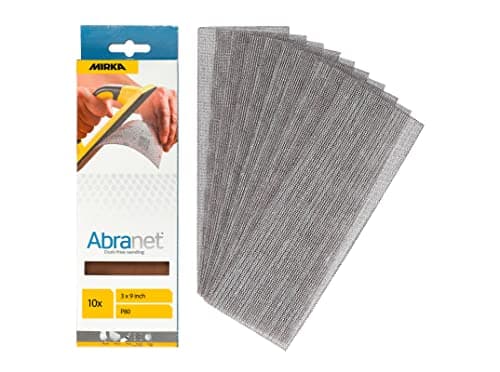 Mirka abrasive sheets Abranet 80x230mm P80 10 pezzi a strappo