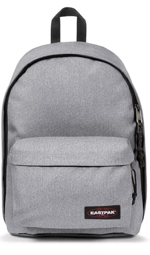 Eastpak Out of Office Zaino 27L (44 x 29,5 x 22 cm), scomparto laptop 13–15”, zaino scuola e lavoro resistente e idrorepellente con spallacci imbottiti - SUNDAY GREY