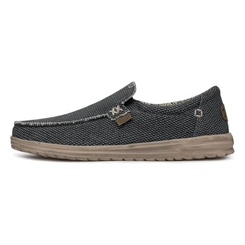 HEYDUDE Mikka Braided Herren - Slip on Schuhe - Mokassin Stil, Deep Blue, 45