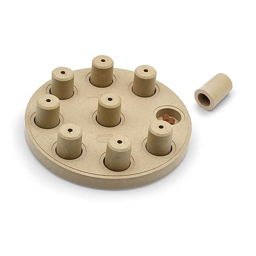 Outward Hound Dog Smart Tan Composite Interactive Treat Puzzle Dog Toy