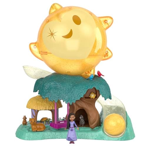 Mattel Disney Wish El Poder de los Deseos, Estrella mágica Set de juego con muñeca y accesorios, inspirado en la película, juguete +3 años (HPX28)