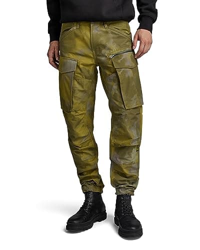 G-STAR Rovic Zip 3D Regular Tapered Pants, Pantaloni, Uomo, Multicolore (Tobacco Blurry Camo D02190-D326-G143), 31W / 32L