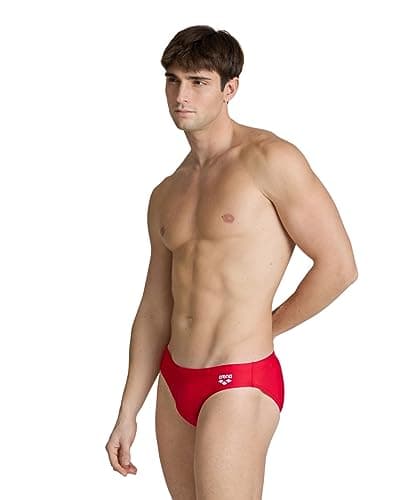 ARENA Dynamo R Costume da Nuoto da Uomo, Costume Asciugatura Rapida, Costume da Bagno in Tessuto Maxfit Eco Resistente al Cloro E al Sale con Protezione Solare UPF 50+