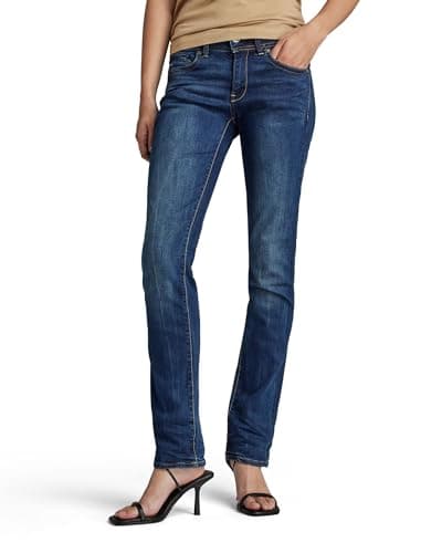 G-STAR RAW Damen Midge Saddle Straight Jeans