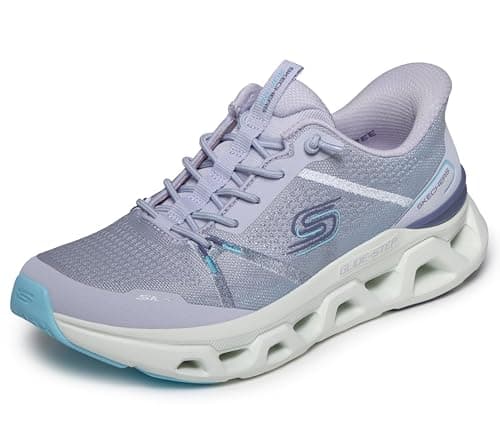 Skechers Donna Glide-Step Altus Fast Lane Slip-in ALLENATRICE, Purple, 38 EU