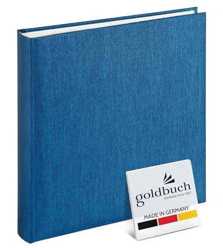 Goldbuch Album Fotografico SummerTime, 25 x 25 cm, 60 Pagine con Pergamena, Blu Chiaro, 25x25 cm