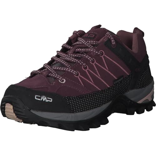 CMP Rigel Low Wmn Trekking Shoes Wp, Scarpe da trekking Donna, Prugna, 40 EU