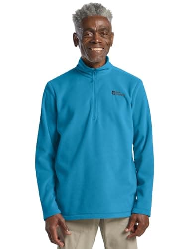 Jack Wolfskin Herren Taunus Hz M Pullover, Aurora Blue, L EU