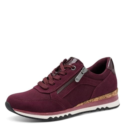 Marco Tozzi Baskets Plates pour Femme - Vegan - Loisirs, Mulberry Comb, 40 EU