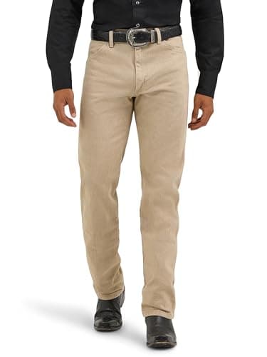 WRANGLER - Jeans Herren - Original Regular Bootcut Fit - 13Mwz - Prewashed Hellbraun