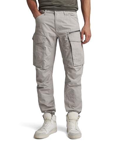 G-STAR Rovic Zip 3D Regular Tapered Pants, Pantaloni, Uomo, Grigio (Grey Alloy D02190-D213-G276), 38W / 32L