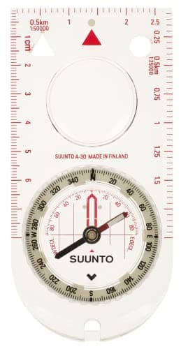 Suunto Brújula A-30 NH, Hemisferio Norte, Escala métrica, SS012095013