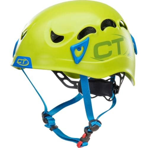 Tecnología de escalada Galaxy, casco unisex - adulto, verde / azul claro, ajustable de 50-61 cm