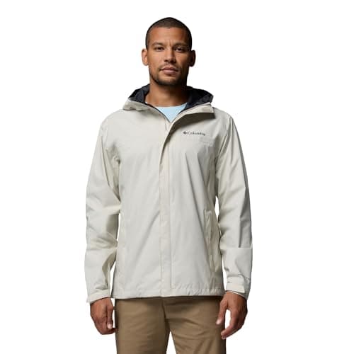 Columbia Men's Watertight 2 Jacket, Waterproof Rain Jacket, Dark Stone, S