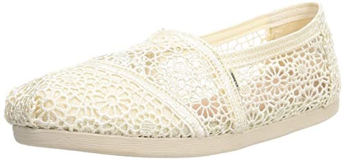 Vegan Alpargatas Damen aus OEKO-TEX Bio-Baumwolle - Handgefertigte marokkanische Häkelkunst, atmungsaktiv & umweltfreundlich