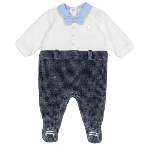 Chicco, Tutina Neonato e Neonata in Calda e Morbida Ciniglia, con Comoda Apertura, Ideale per l'Inverno, Abbigliamento Bambino e Bambina 0-24 Mesi, Designed in Italy