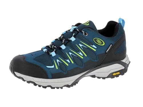 Brütting Damen Expedition Walkingschuhe, Marine Blau Lemon, 37 EU
