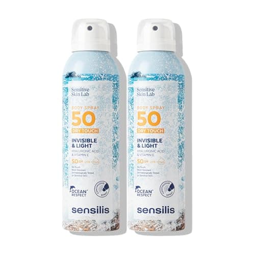 Sensilis - Duplo Body Spray Dry Touch, Solar SPF50, 2 Uds
