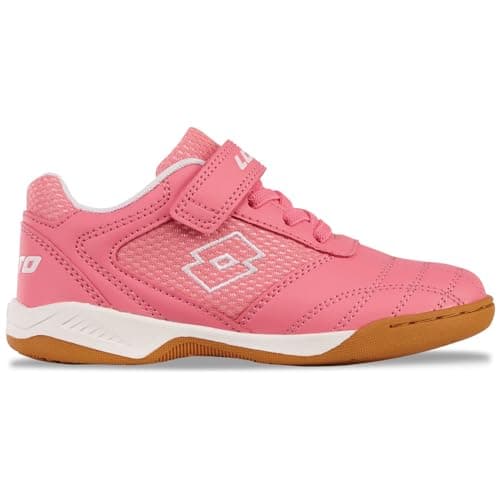 Lotto Sneaker Unisex per Bambini, Fr Rosa e Bianco, 25 EU