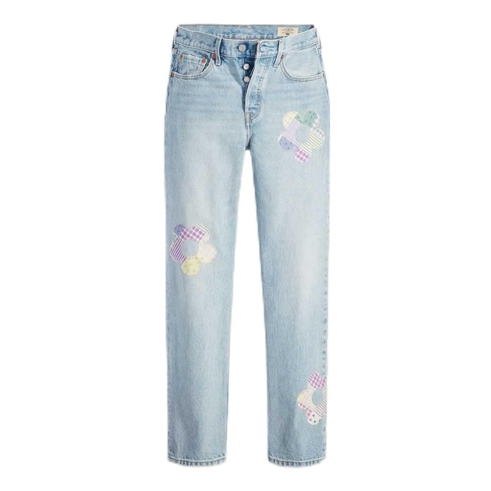 Levi's Mujer 501 Jeans for Women, Fresh As A Daisy, 30W / 32L
