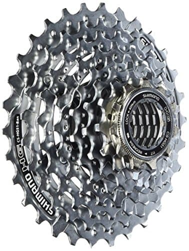 Shimano Hg51 8 Velocità HG51-Cassetta a, Colore Unisex Adulto, Argento (Argent), 11-32 denti