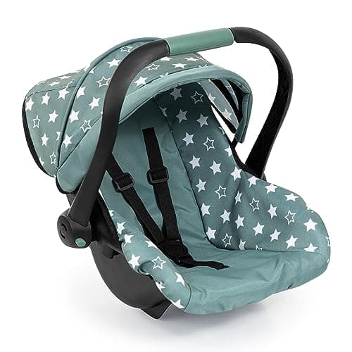 Bayer Design Silla de Coche para muñecas con Techo EasyGo, asa Ajustable