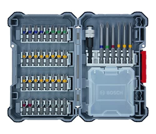 Bosch Accessories 40 pièces Kit d'embouts de tournevis (Pick and Click,embouts de tournevis extra durs, avec porte-embouts universel) - Amazon Edition