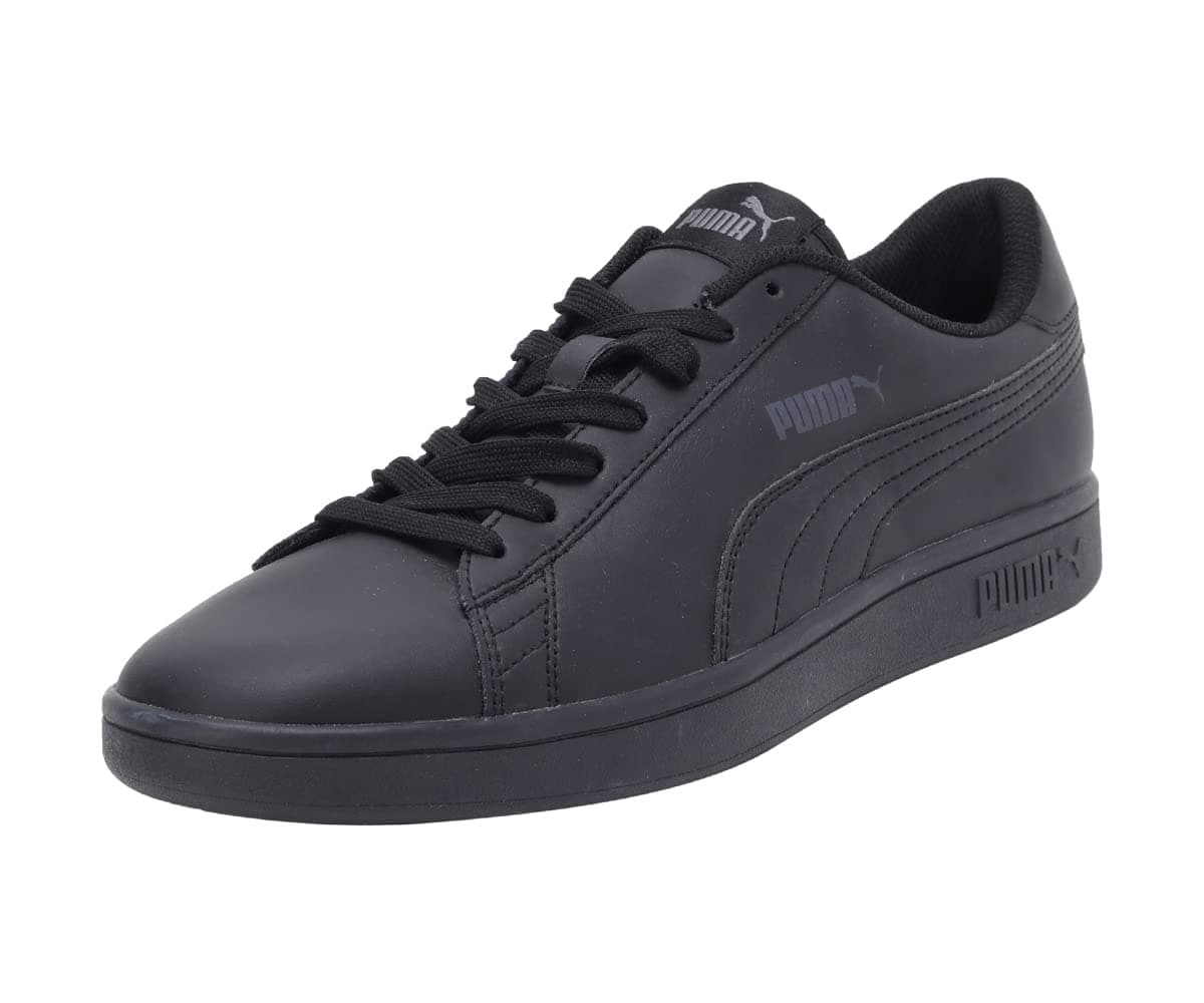 PUMA Smash V2 L, Zapatillas de Deporte Unisex adulto, Puma Black-Puma Black, 44 EU