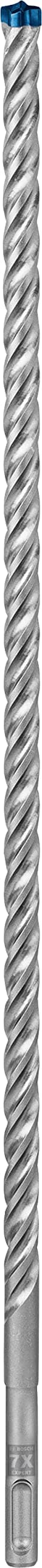Bosch Professional 1x Expert SDS plus-7X Hammerbohrer (für Stahlbeton, Ø 12,00x465 mm, Zubehör Bohrhammer)