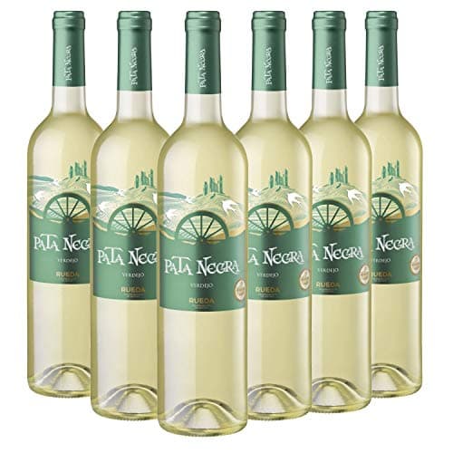 Pata Negra Verdejo - Vino Blanco D.O Rueda - Caja de 6 Botellas x 750 ml