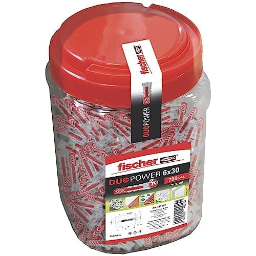 Fischer, Grigio/rosso, 6x30/750uds