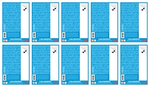 Herlitz 382408 Bloc de 10 feuilles A4 10 blocs