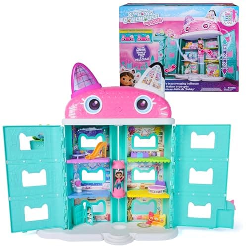 Gabby Et La Maison Magique - Maison De Poupée 60 Cm - 1 Figurine Gabby