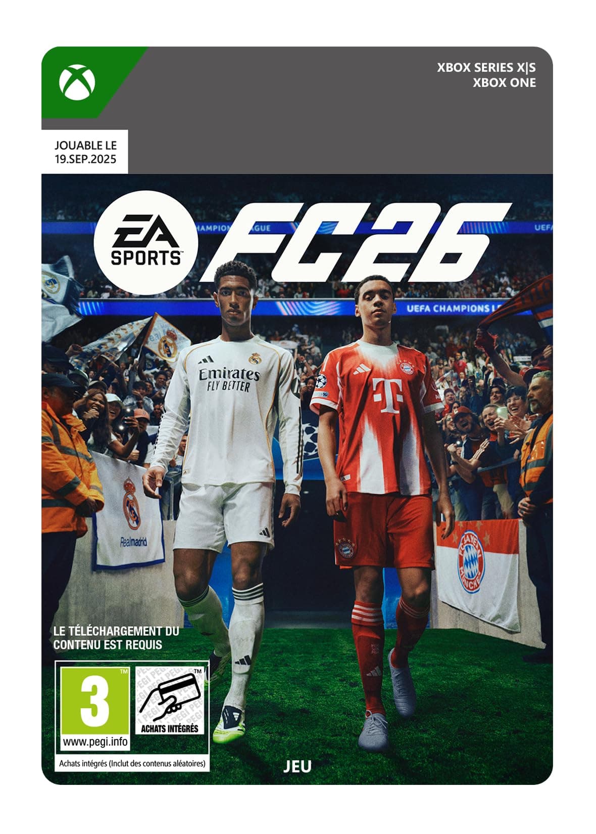 EA SPORTS FC 26 - Xbox S│X Édition Standard – Code jeu à télécharger