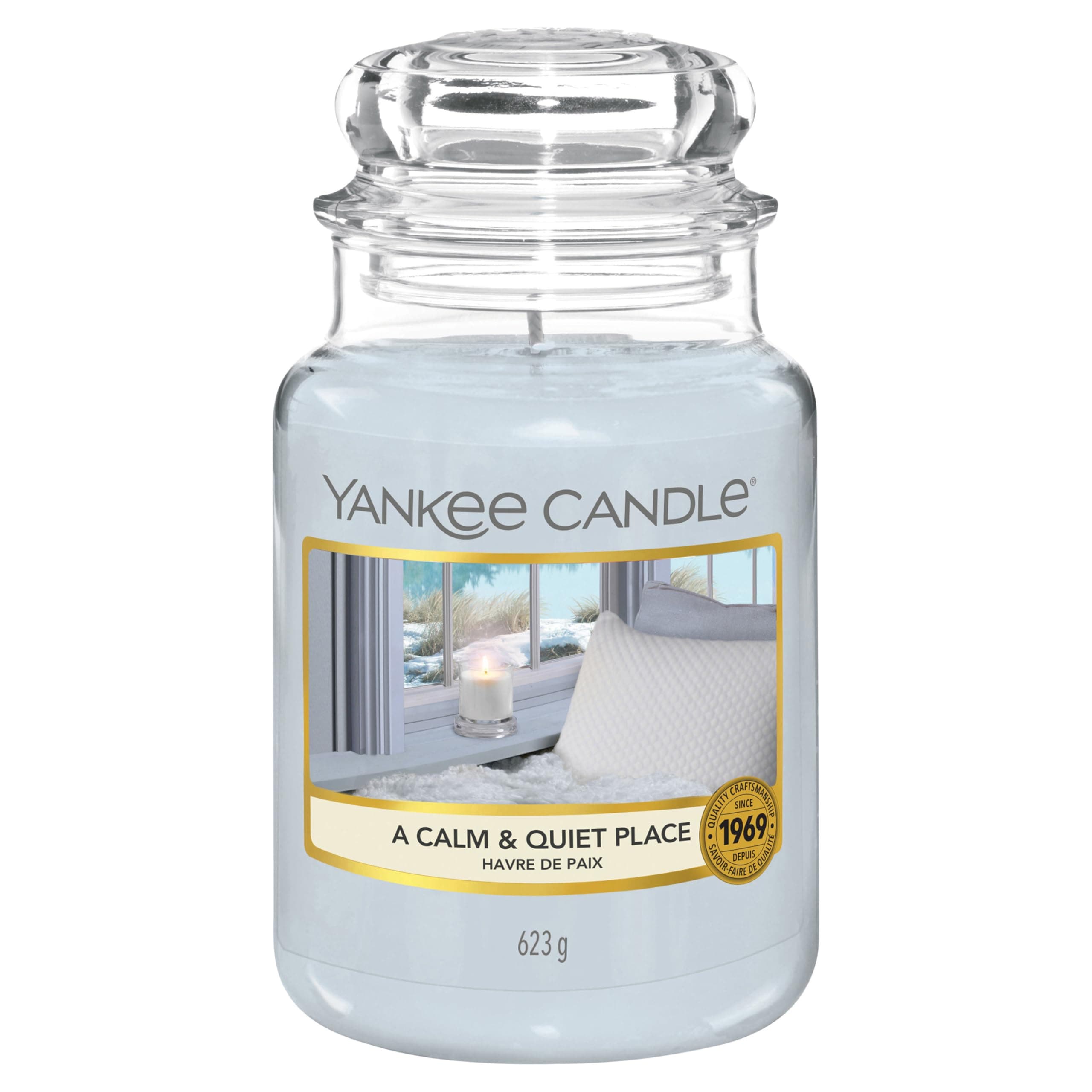 Yankee Candle Candela profumata in giara grande | Un posto calmo e tranquillo | Durata Fino a 150 Ore | Regali per donne